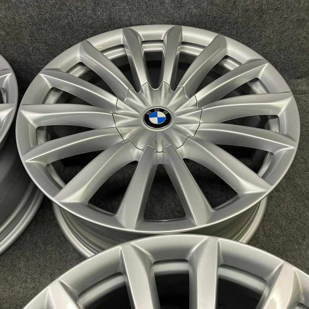 4x Alufelge 19 Zoll 8.5" 5x112 25ET Glanz Silber 6861225 BMW Rim Wheel FEL8246714218gw
