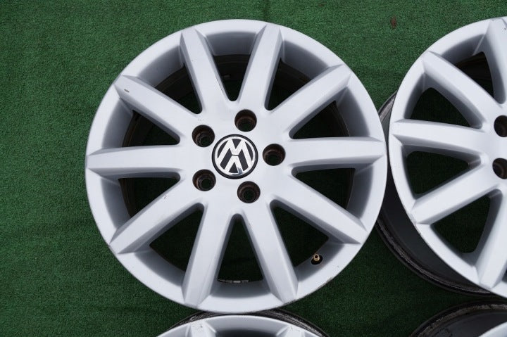 4x Alufelge 16 Zoll 6.5" 5x112 50ET 1K0601025BC VW Caddy V Golf Touran I FEL3600445141fs