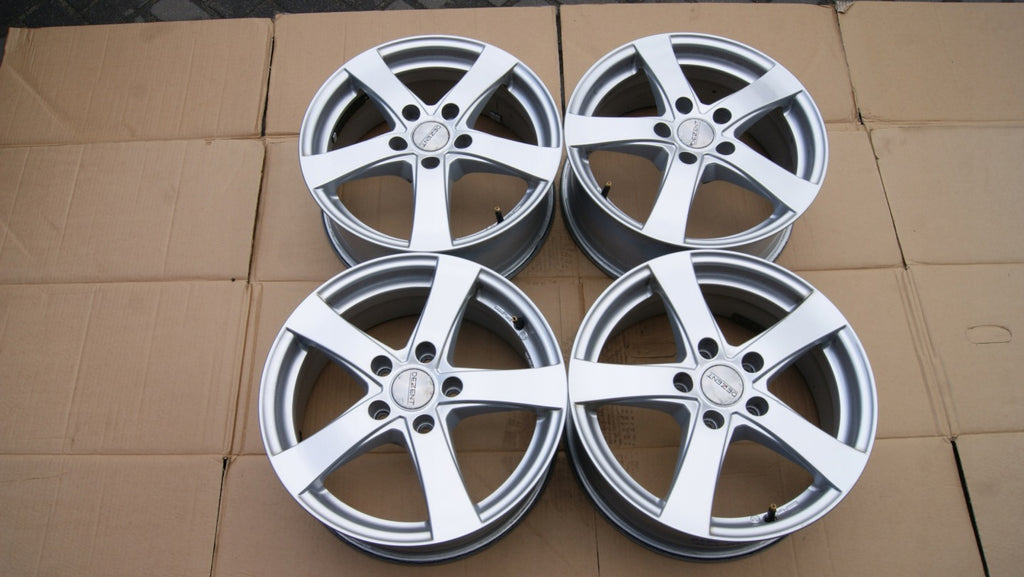 4x Alufelge 16 Zoll 6.5" 5x112 124R-000057 Audi Rim Wheel FEL7263095073xf