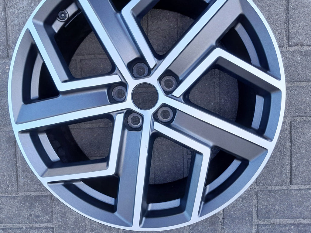 1x Alufelge 20 Zoll 8.5" 5x114.3 54 5ET Glanz Hyundai Ioniq Rim Wheel FEL8609420722kk