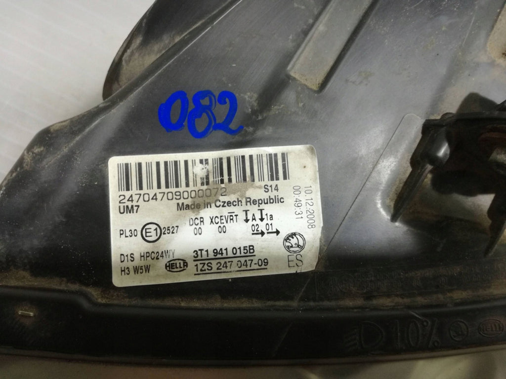 Frontscheinwerfer Skoda Superb 1ZS24704709 Links Scheinwerfer Headlight SCH8463887933sg