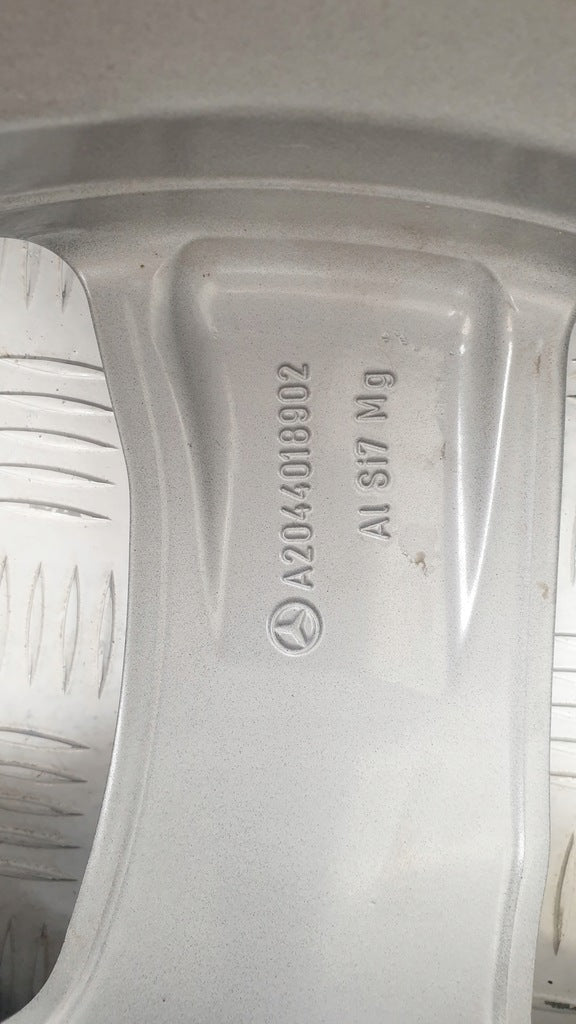 1x Alufelge 19 Zoll 7.5" 5x112 47ET Glanz Grau A2044018902 Mercedes-Benz X204 FEL8493032872uz