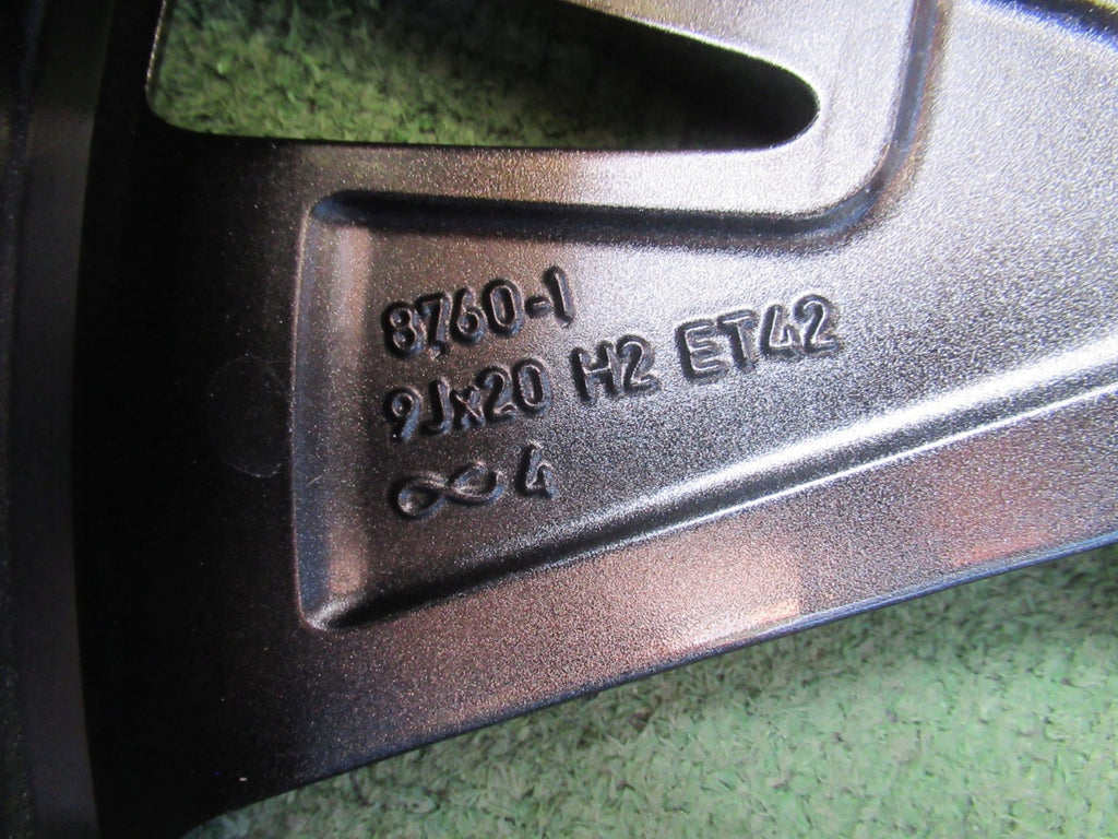 1x Alufelge 20 Zoll 9.0" 5x112 42ET Glanz Grau 5LA601025 Mg Enyaq Rim Wheel FEL6283563812cw