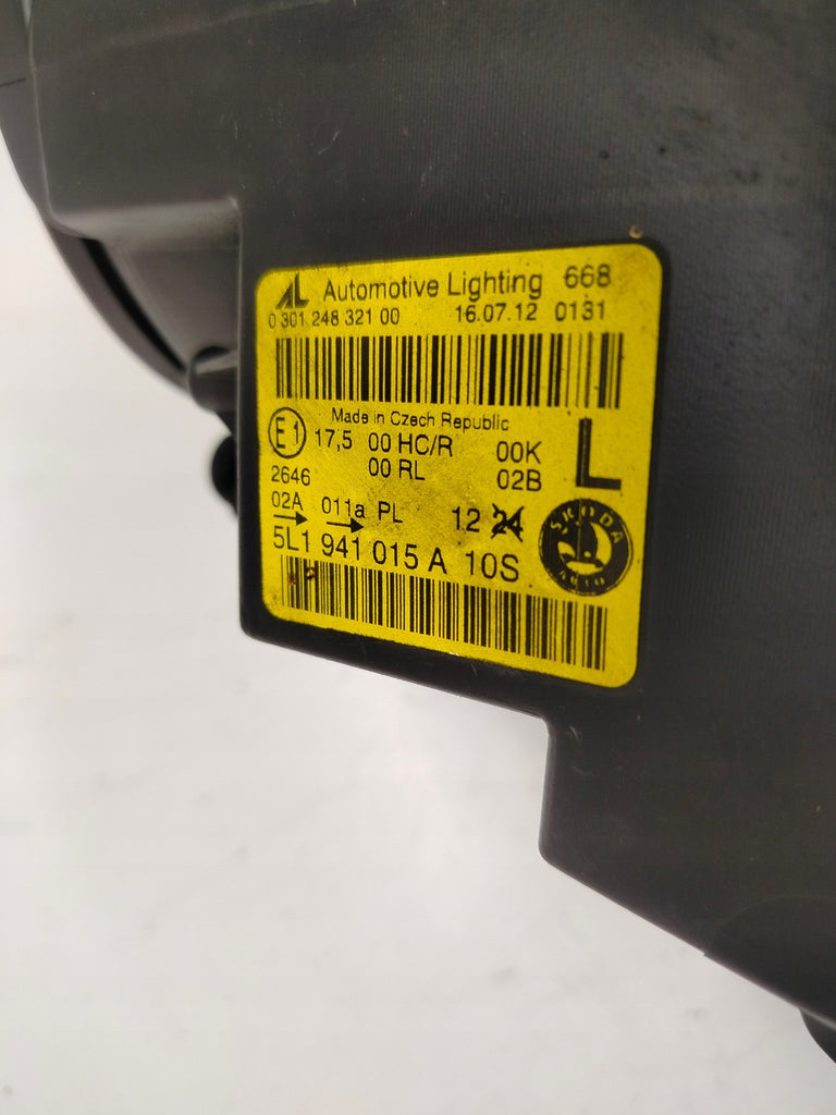 Frontscheinwerfer Skoda Yeti 5L1941015A Ein Stück (Rechts oder Links) Headlight