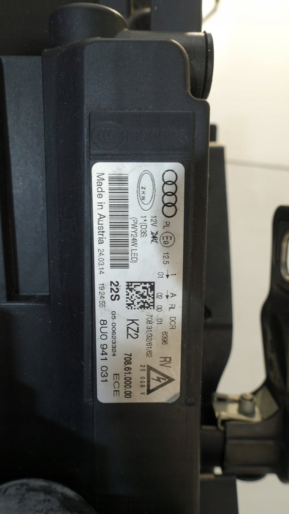 Frontscheinwerfer Audi 8U0941031 Xenon Links Scheinwerfer Headlight SCH7114425192ae