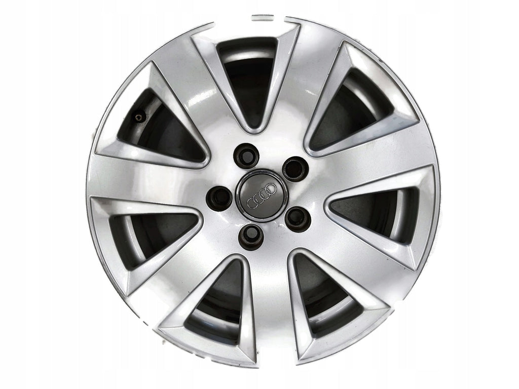 1x Alufelge 16 Zoll 7.5" 5x112 45ET Glanz Silber 4F0601025 Audi A6 C6 Rim Wheel