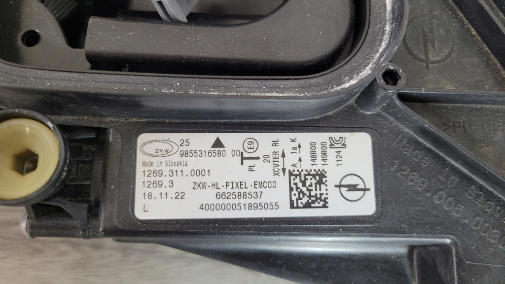Frontscheinwerfer Opel Astra L 9855316680 9855316580 LED Rechts oder Links SCH1144105218di