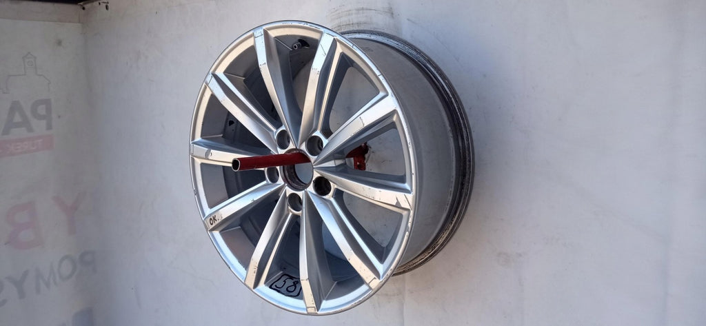 1x Alufelge 17 Zoll 7.0" 5x112 40ET Glanz Silber 3G0601025D VW Passat B8 FEL6042342412pq