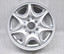 Load image into Gallery viewer, 1x Alufelge 15 Zoll 6.5&quot; 5x112 31ET Glanz Silber A2034010102 Mercedes-Benz W203