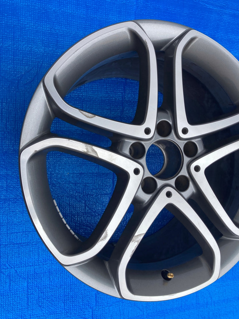 1x Alufelge 18 Zoll 9.5" 5x112 A2184012402 Mercedes-Benz Cls Rim Wheel FEL7895923662mw