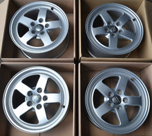 Load image into Gallery viewer, 4x Alufelge 16 Zoll 7.0&quot; 5x112 35ET Glanz Silber 8W0601025 Audi A6 A4 Rim Wheel