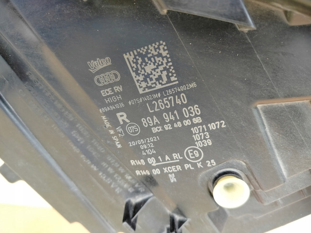 Frontscheinwerfer Audi E-Tron 89A941036 Rechts Scheinwerfer Headlight SCH9912350171nl