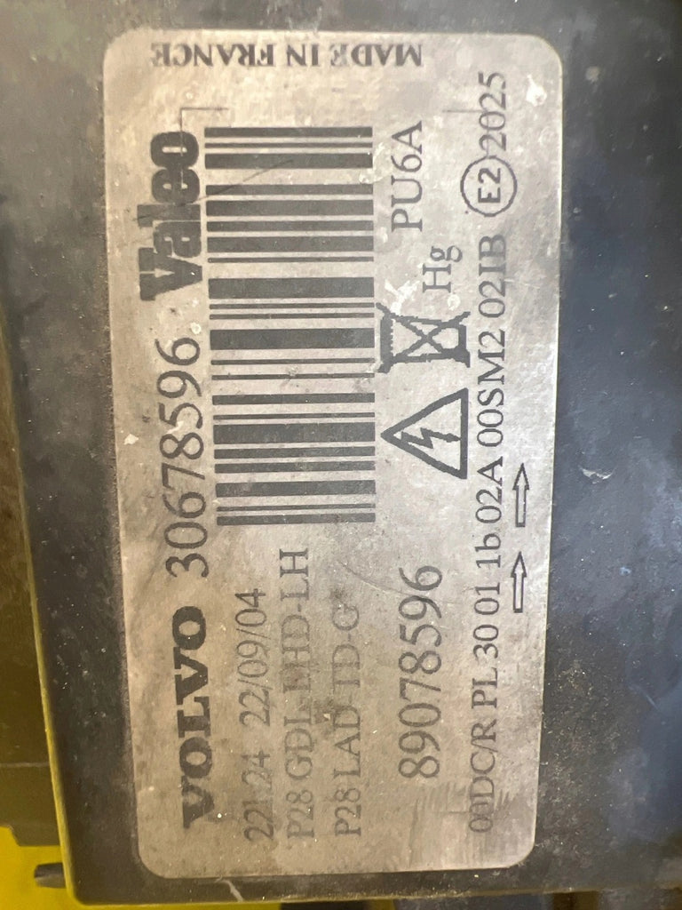 Frontscheinwerfer Volvo Xc90 30678596 Xenon Ein Stück (Rechts oder Links)