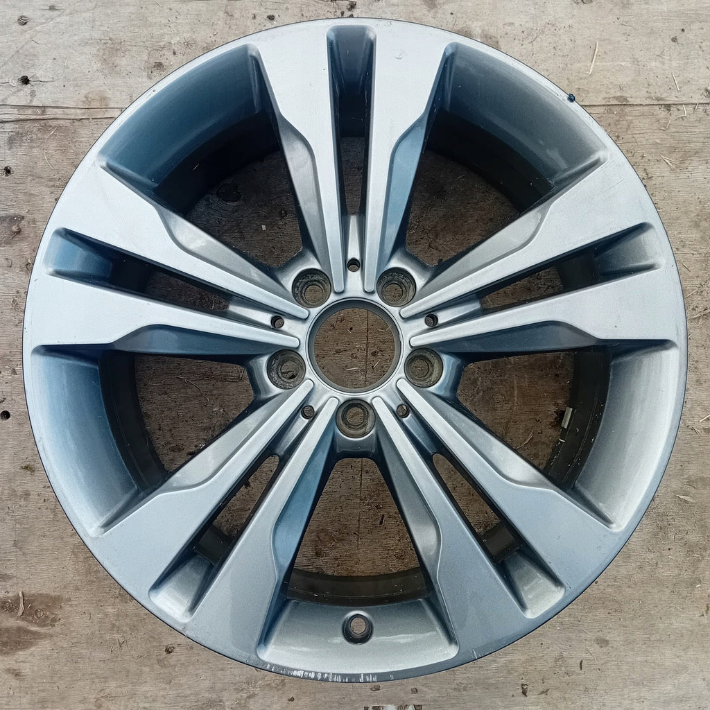 1x Alufelge 18 Zoll 7.5" 5x112 52ET Glanz Grau A2464010400 Mercedes-Benz W246