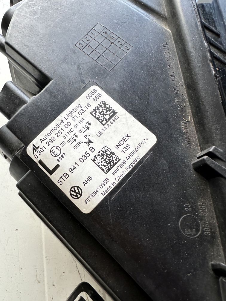 Frontscheinwerfer VW Touran 5TB941035B LED Links Scheinwerfer Headlight