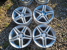 Load image into Gallery viewer, 4x Alufelge 17 Zoll 7.0" 5x112 44 5ET Glanz Silber Mercedes-Benz Gla Rim Wheel FEL1809007539tj