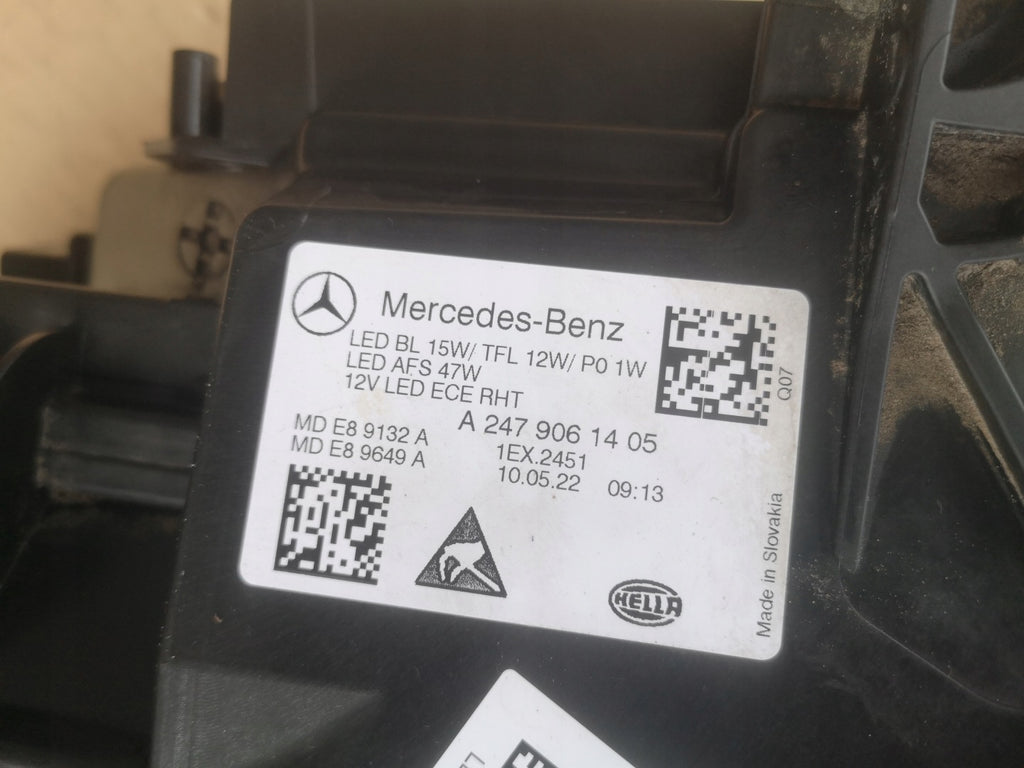 Frontscheinwerfer Mercedes-Benz W247 X247 A2479061405 Rechts Headlight SCH7708600255hk