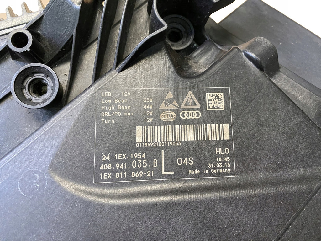 Frontscheinwerfer Audi 4G8941783B 4G8941035B LED Links Scheinwerfer Headlight SCH5639609933to