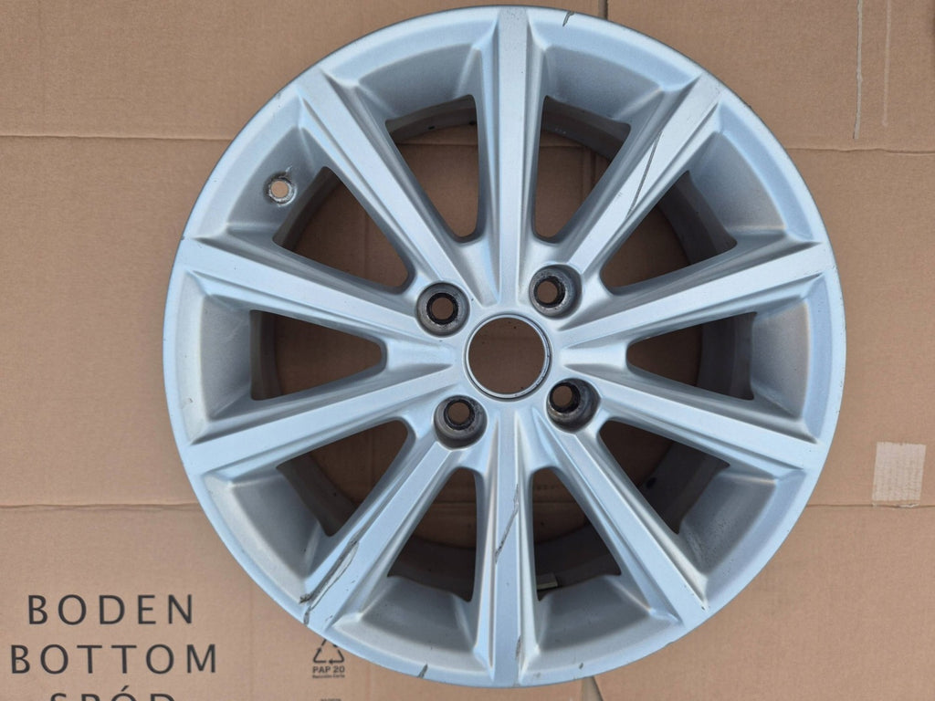 1x Alufelge 16 Zoll 6.5" 4x108 FV1C1007AA Ford B-Max Rim Wheel FEL1527485355dj
