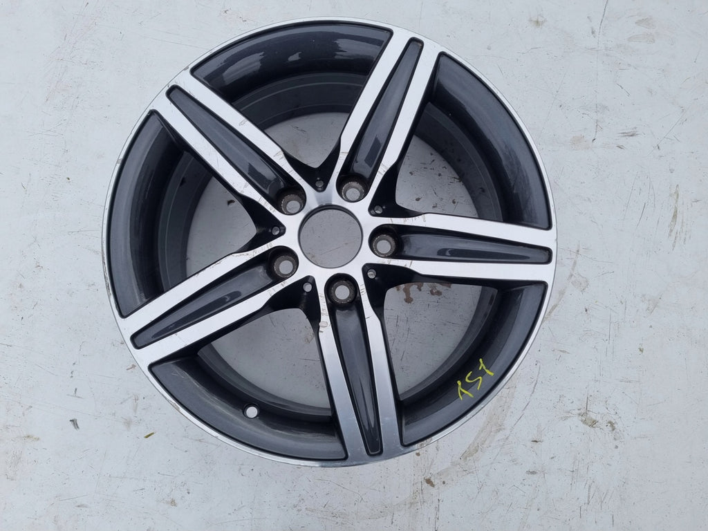 1x Alufelge 17 Zoll 7.5" 5x120 43ET 6850151 BMW 1 F21 F20 Rim Wheel FEL2353412181sr