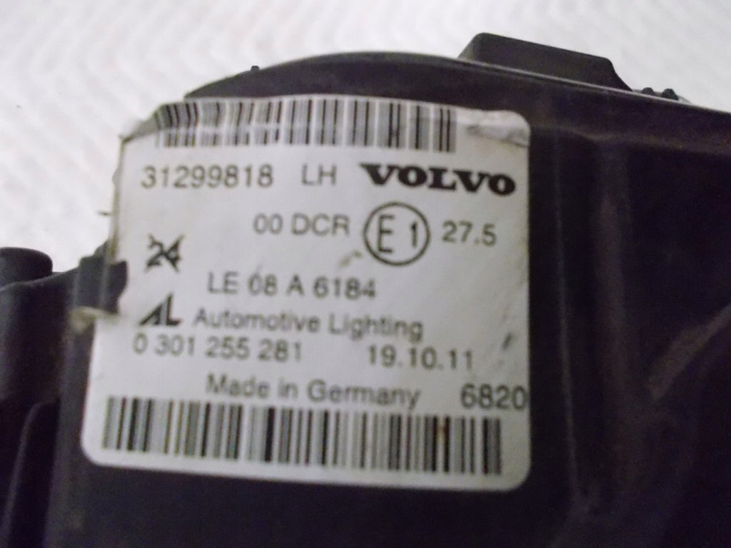 Frontscheinwerfer Volvo C30 31299818 Links Scheinwerfer Headlight SCH6755991976ht