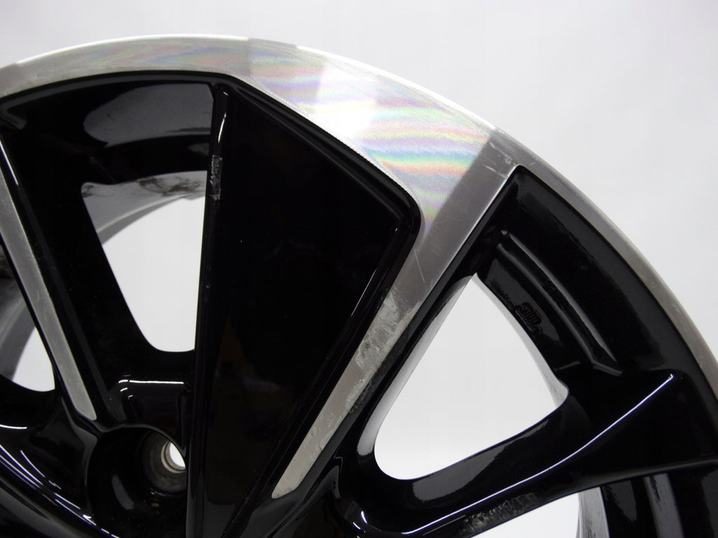 1x Alufelge 16 Zoll 5.5" 4x100 40ET Glanz Schwarz 9965815560 Mazda 2 Dj FEL7148846274fq