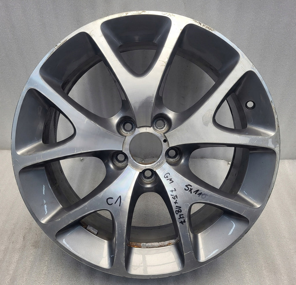 1x Alufelge 18 Zoll 7.5" 5x110 47ET 13248937 13306793 13271366 MA-DAR81 Mg