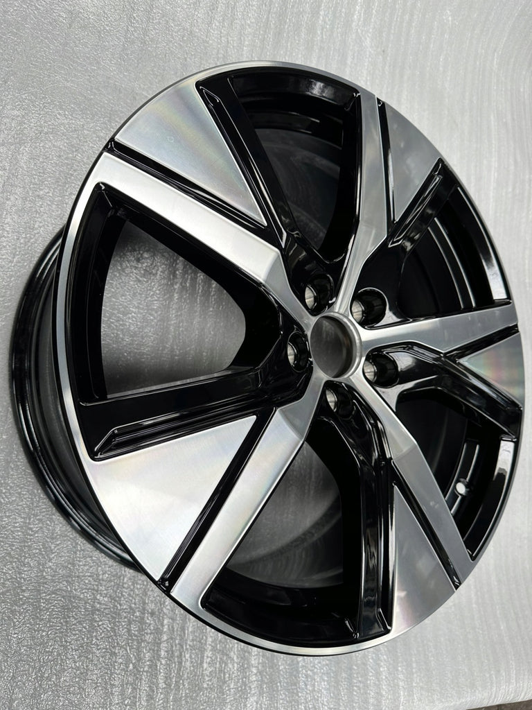 1x Alufelge 19 Zoll 8.5" 5x108 56ET Matt Silber 32134537 Volvo Xc40 Rim Wheel FEL4983243596im