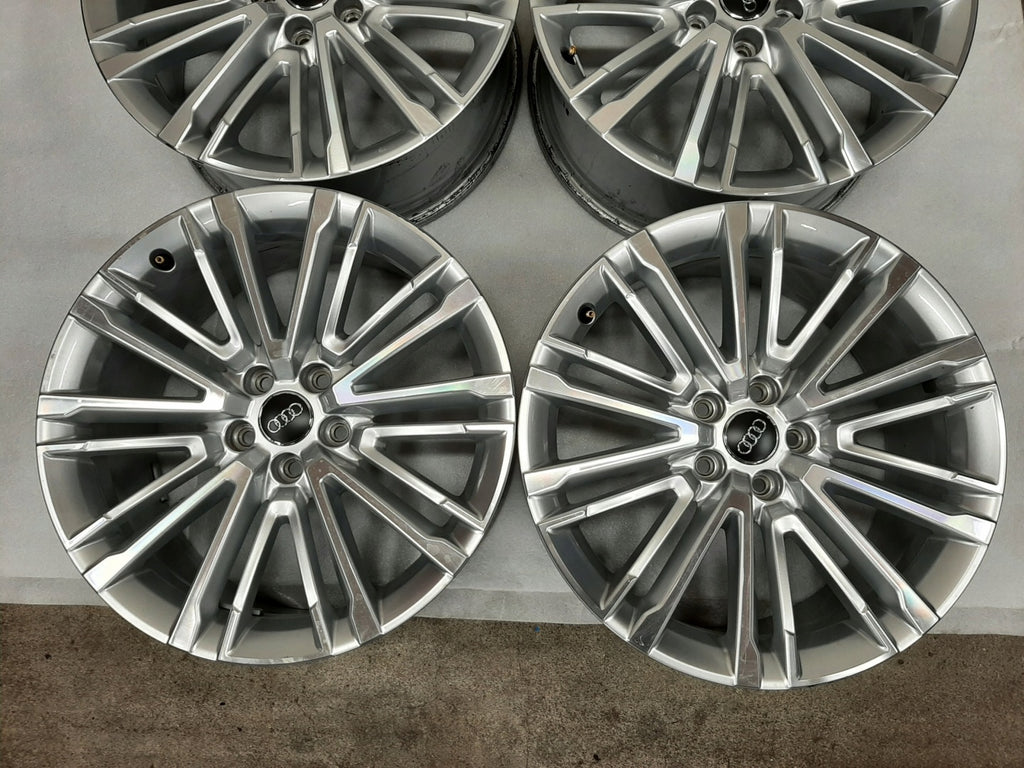 4x Alufelge 19 Zoll 8.5" 5x112 40ET Glanz Silber 8W0601025BE Audi B9 Rim Wheel FEL9472397660yc