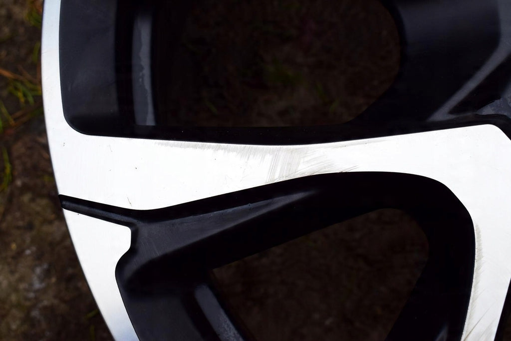 1x Alufelge 19 Zoll 6.5" 5x110 35ET Matt Schwarz Fiat 500x Rim Wheel