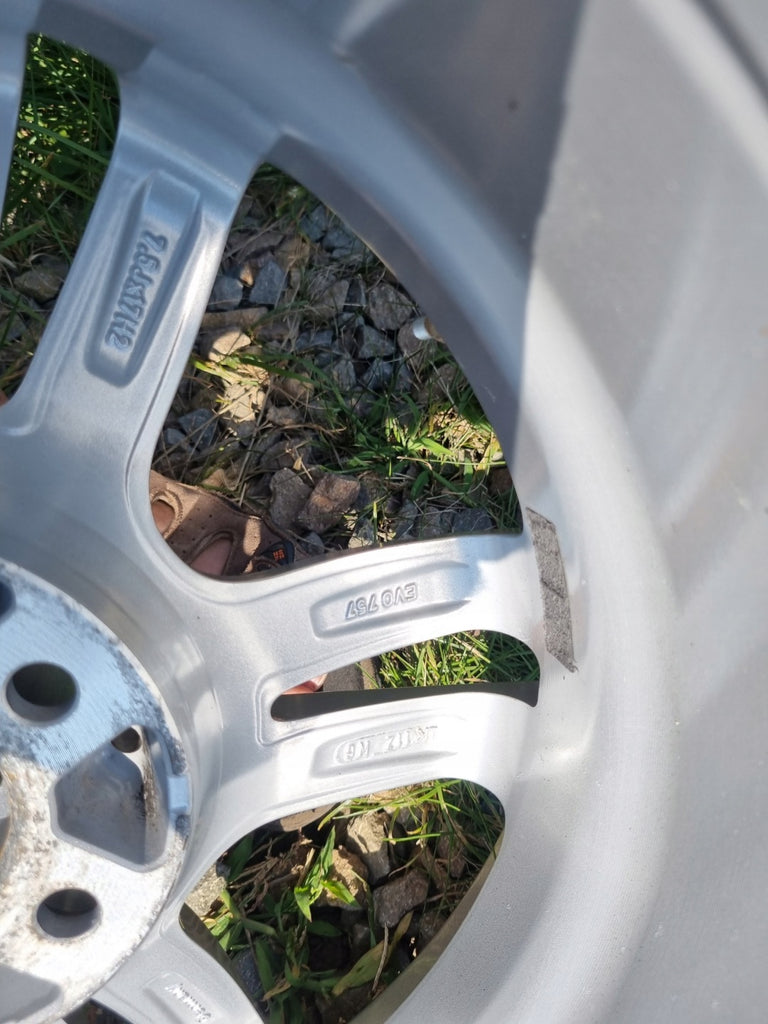 4x Alufelge 17 Zoll 7.5" 5x112 30ET Glanz Silber 6896762 BMW G01 G02 Rim Wheel FEL8678407611ly