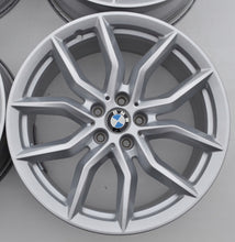 Laden Sie das Bild in den Galerie-Viewer, 4x Alufelge 19 Zoll 9.0" 5x112 38ET Glanz Silber 6880685 BMW X5 G05 G06 FEL6967511436yz