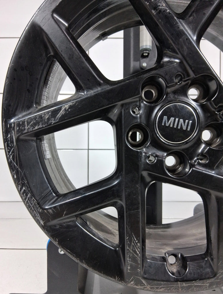 1x Alufelge 17 Zoll 5x112 47ET Glanz Schwarz 5A3E638 Mini Rim Wheel FEL1135199463ro