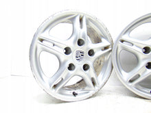 Load image into Gallery viewer, 1x Alufelge 16 Zoll 7.0&quot; 5x130 40ET Glanz Silber 99636211400 Porsche Boxster