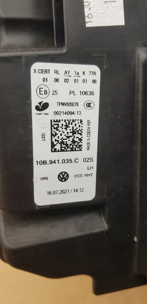 Frontscheinwerfer VW Id.3 10B941035C Full LED Links Scheinwerfer Headlight SCH1684698768fy