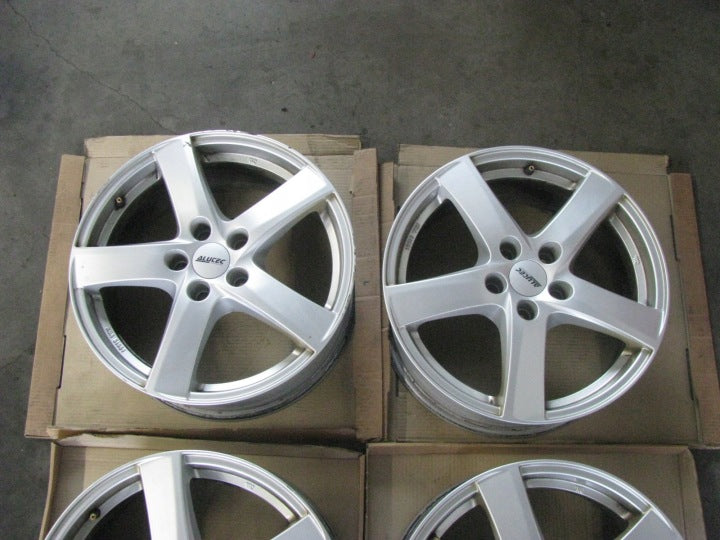 4x Alufelge 17 Zoll 7.0" 5x112 45ET Glanz Silber KBA51551 Rim Wheel FEL5901083534qd