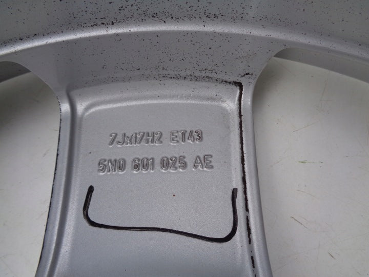 1x Alufelge 17 Zoll 7.0" 5x112 43ET 5N0601025AE VW I Rim Wheel FEL8680432747oo