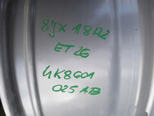Load image into Gallery viewer, 1x Alufelge 18 Zoll 8.0" 5x112 26ET Glanz Silber 4K8601025AB Audi C8 A7 FEL3673040808eg