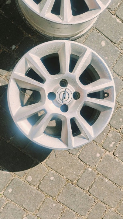 1x Alufelge 16 Zoll 4x100 13211453 Opel Corsa E Rim Wheel FEL3559634872fk