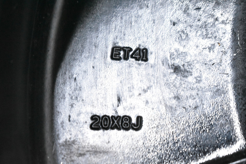 1x Alufelge 20 Zoll 8.0" 5x112 41ET Glanz Grau Seat I Kodiaq Tiguan Rim Wheel FEL1645755134qk