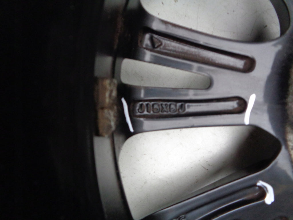 1x Alufelge 15 Zoll 5.0" 4x100 46ET HY32-1007-GA Mitsubishi Rim Wheel