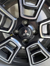 Laden Sie das Bild in den Galerie-Viewer, 1x Alufelge 16 Zoll 6.5&quot; 5x112 KBA51769 Mitsubishi Rim Wheel