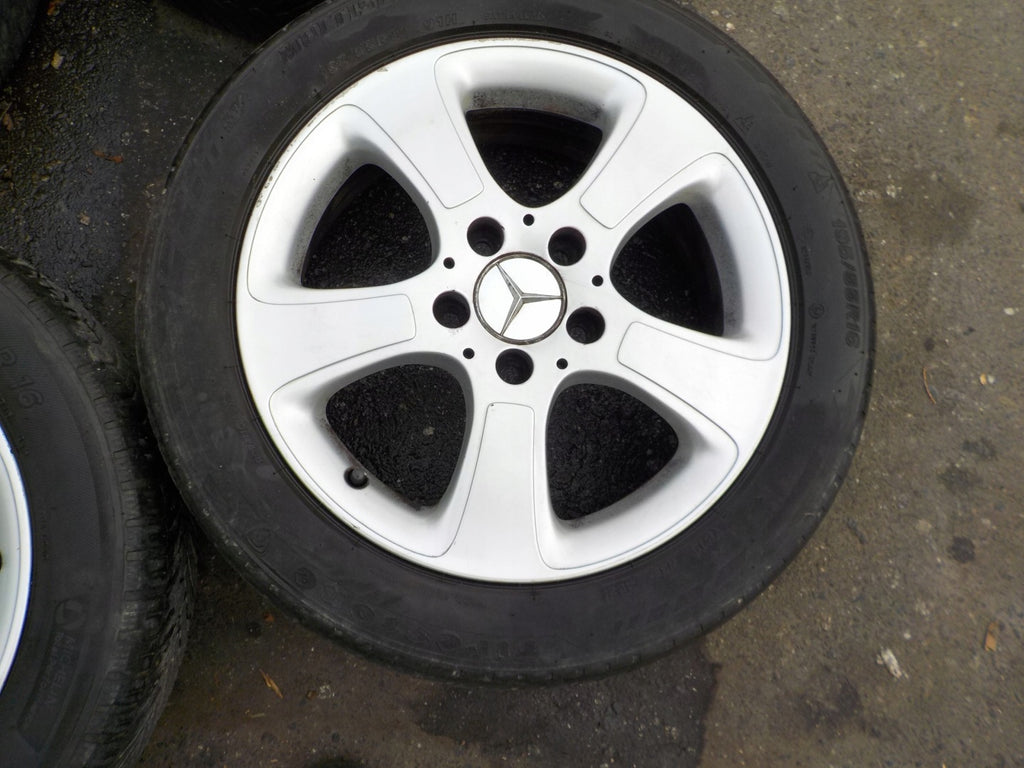 4x Alufelge 15 Zoll 6.0" 5x112 46ET A1694011002 Mercedes-Benz W169 Rim Wheel FEL5101254315bn