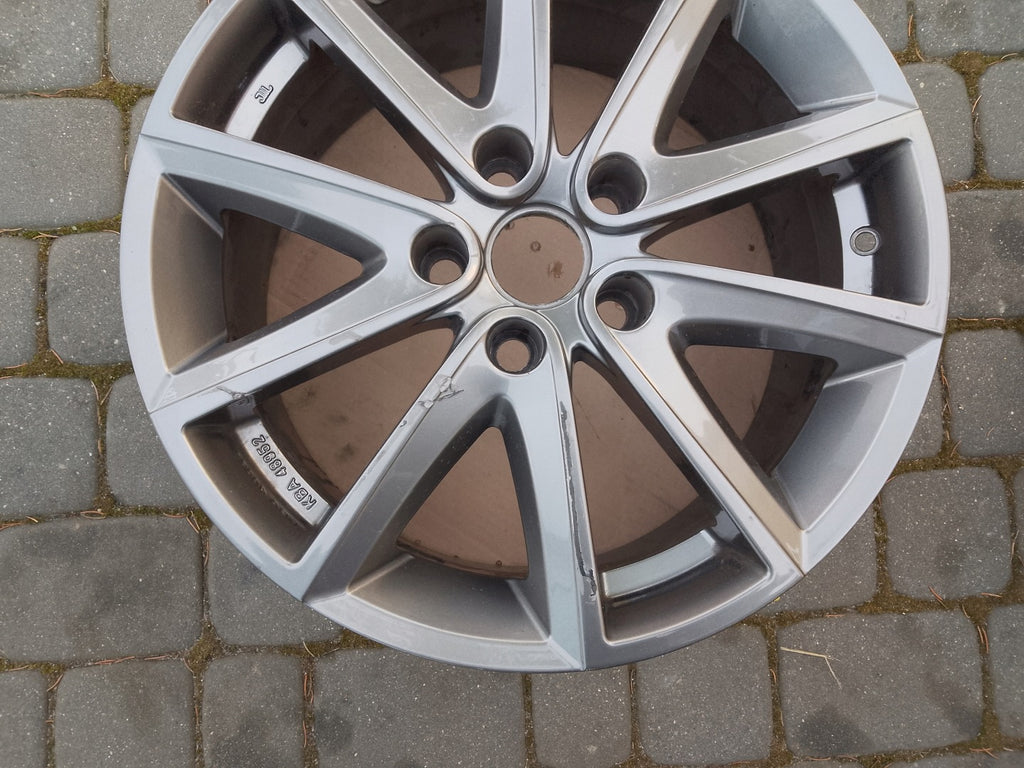 1x Alufelge 17 Zoll 7.5" 5x114.3 50ET Glanz Silber KBA48952 Mazda Cx30 Rim Wheel FEL6357461301ev