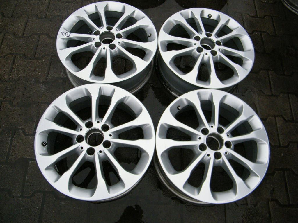 4x Alufelge 17 Zoll 6.5" 5x112 38ET Schwarz Mercedes-Benz Viano Rim Wheel FEL7508206808yz