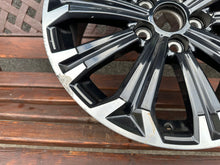 Laden Sie das Bild in den Galerie-Viewer, 1x Alufelge 17 Zoll 7.5" 5x114.3 40ET Glanz Schwarz CMS-1029 Toyota Corolla FEL3486361526el