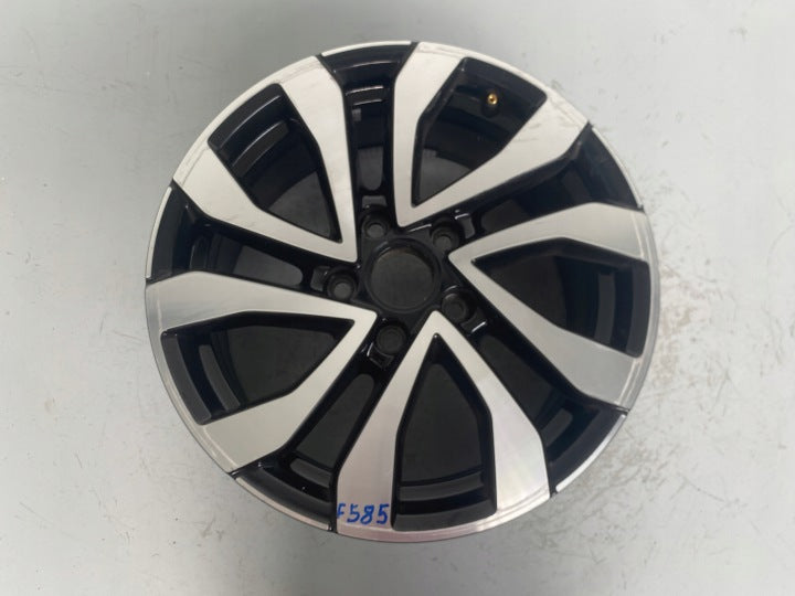 1x Alufelge 16 Zoll 7.0" 5x112 48ET Glanz Schwarz 5H0601025AC VW Golf Viii FEL6795830605la