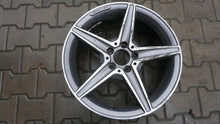 Load image into Gallery viewer, 1x Alufelge 18 Zoll 8.5&quot; 5x112 49ET Glanz Schwarz A2054010800 Mercedes-Benz W205