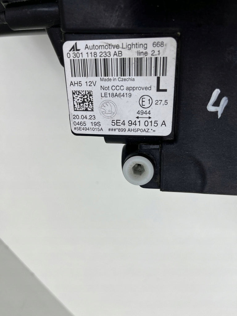 Frontscheinwerfer Skoda Octavia IV 5E4941015A LED Links Scheinwerfer Headlight SCH8597251245cd
