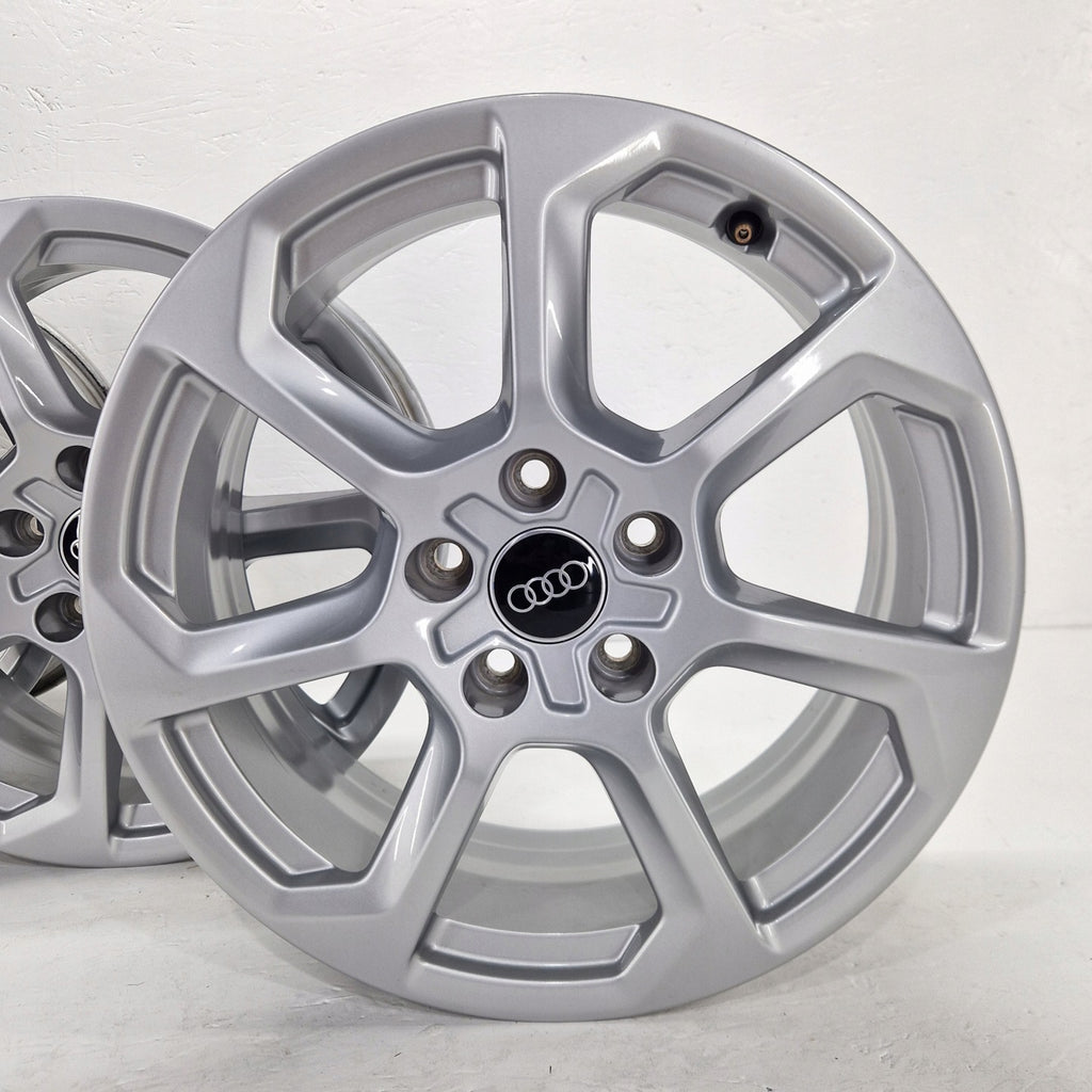 4x Alufelge 17 Zoll 6.5" 5x112 39ET Glanz Grau 81A601025T Audi Rim Wheel FEL4976008290vw
